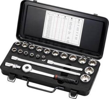 3/8" DR.MULTI-PLUS SOCKET WRENCH SET