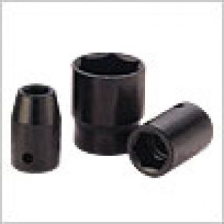 3/8" DR. FLANK IMPACT SHORT SOCKET ( CHROME VANADIUM )