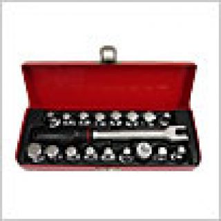 3/8" Dr. 18pcs Master drain Plug Key Set