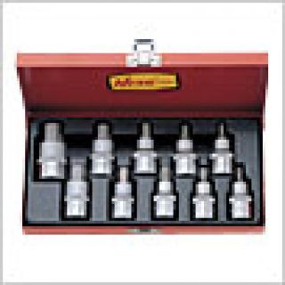 10PC 1/2" DR. BIT SOCKET SET