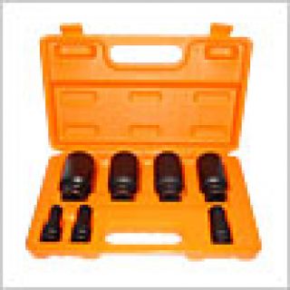 7Pcs 1/2"Dr. Impact HUB deep socket set