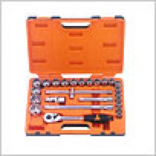 1/2" Dr. 25pcs Multi plus socket wrench set