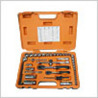 1/4" & 3/8" Dr. 52pcs Multi plus socket wrench set