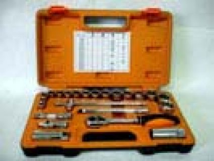 3/8" Dr. 23pcs-S Multi plus socket wrench set