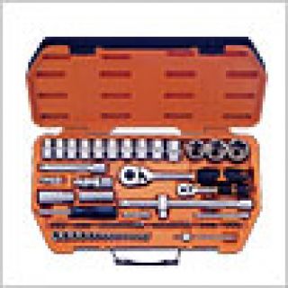 1/4" & 1/2" Dr. 66pcs Super lock socket wrench set