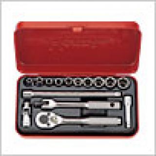 1/4" DR. 15-PC SOCKET WRENCH SET